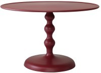 Столик кофейный fluid, D59 см, жженый оранжевый (78639)