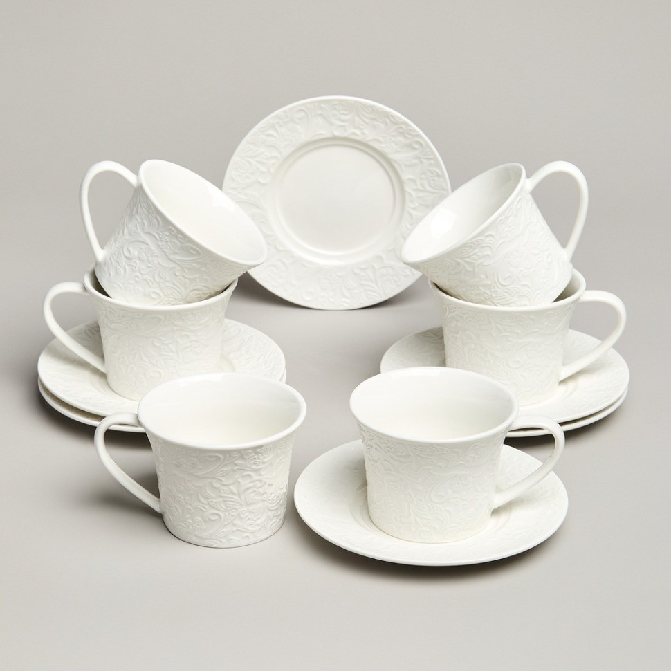 Чайный набор lefard "muse" на 6 пер. 12 пр. 250 мл (587-221)