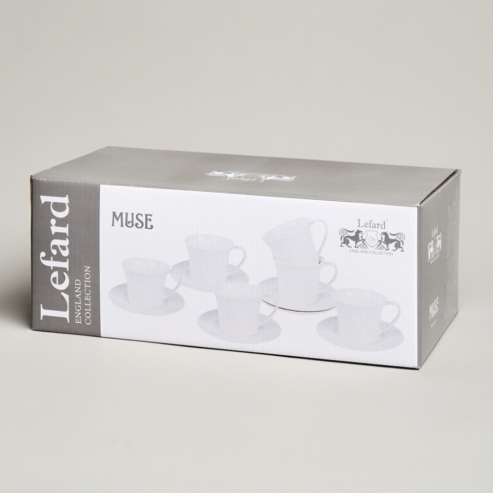 Чайный набор lefard "muse" на 6 пер. 12 пр. 250 мл (587-221)