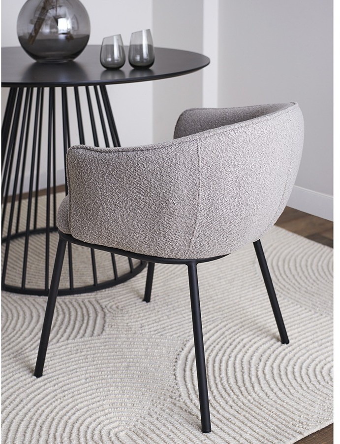 Стул paal, букле, серый (77022)