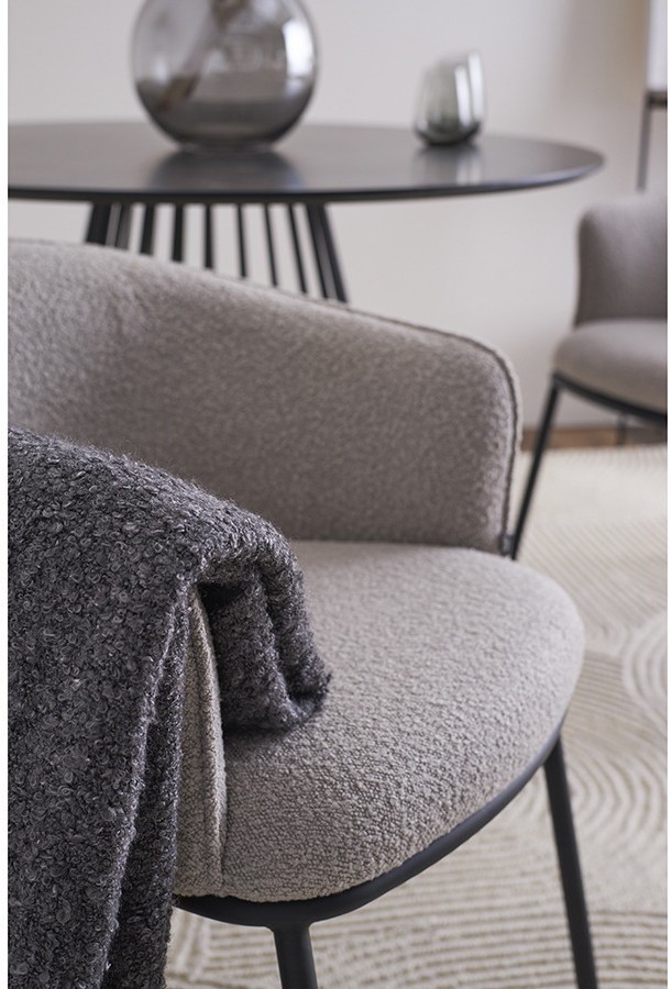 Стул paal, букле, серый (77022)