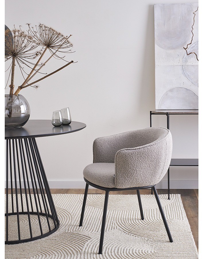 Стул paal, букле, серый (77022)