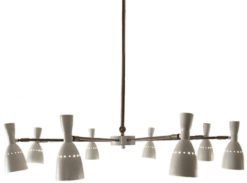 Люстра Мартин DTR2121, 127, металл, пластик, стекло, white, brown, ROOMERS FURNITURE