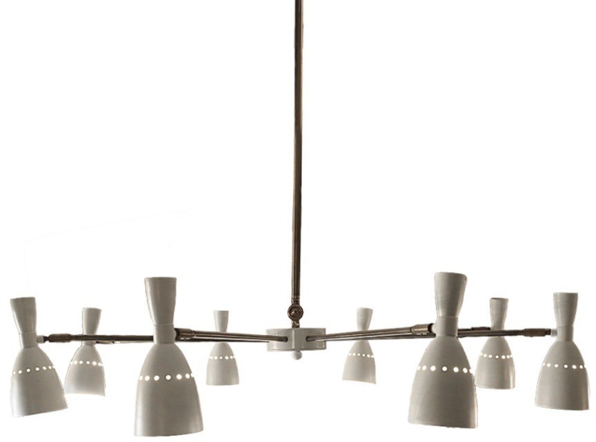 Люстра Мартин DTR2121, 127, металл, пластик, стекло, white, brown, ROOMERS FURNITURE