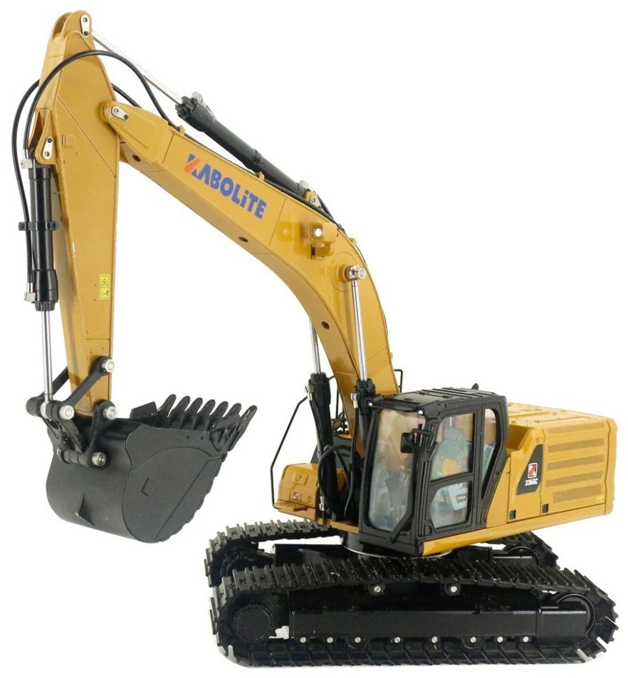 Радиоуправляемый экскаватор с гидравлической системой HUINA масштаб 1:16 (K961-100-YELLOW)