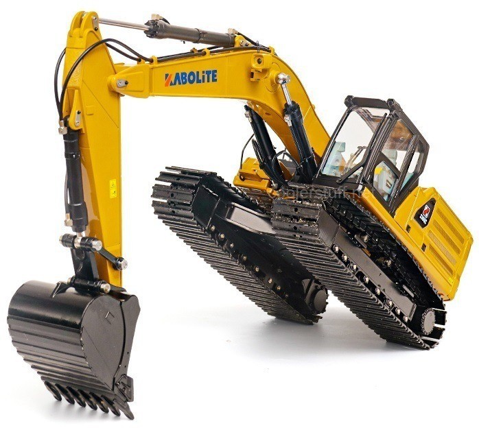 Радиоуправляемый экскаватор с гидравлической системой HUINA масштаб 1:16 (K961-100-YELLOW)