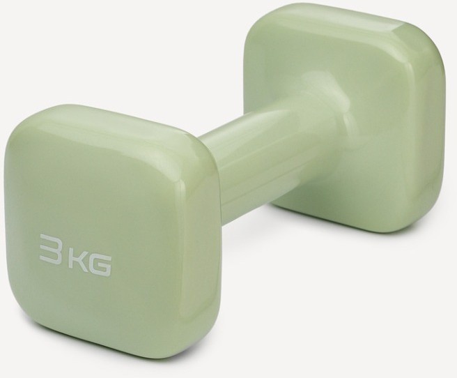 Гантель виниловая STARFIT DB-106 3 кг, оливковый (2119189)