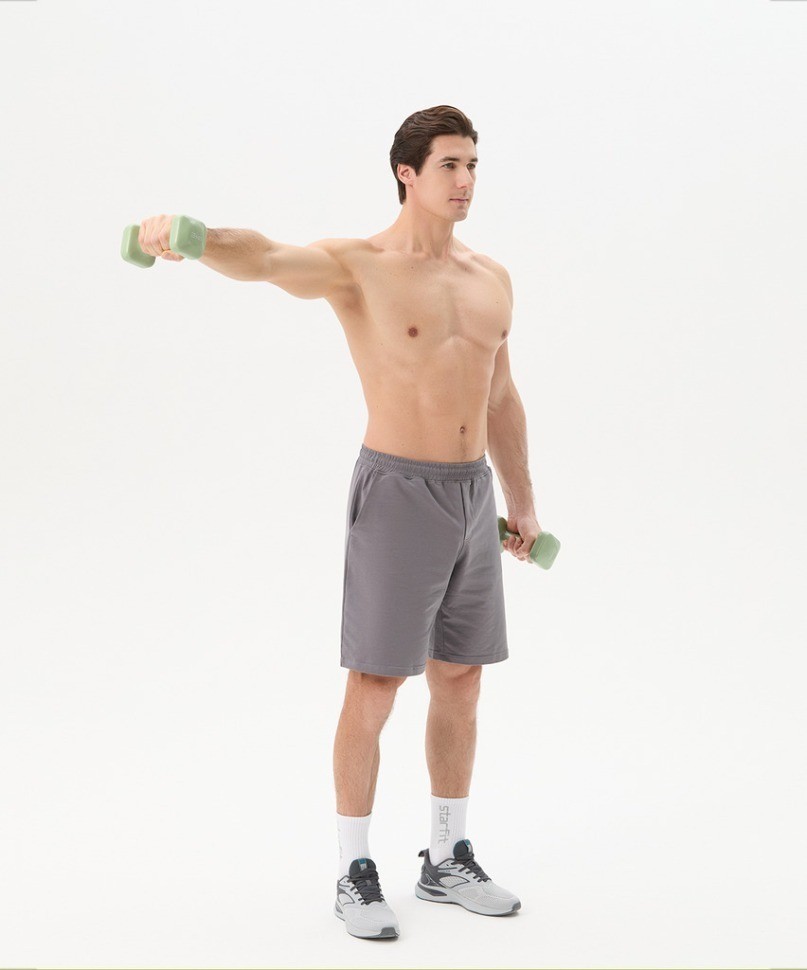 Гантель виниловая STARFIT DB-106 3 кг, оливковый (2119189)