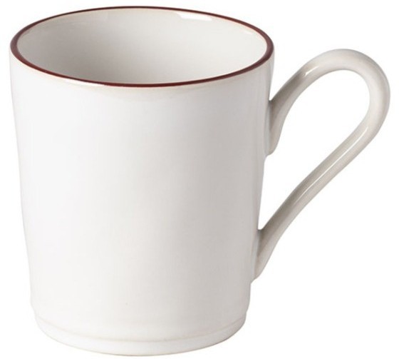 Кружка ATC132-RED(ATC132-00721A), керамика, White, red, Costa Nova