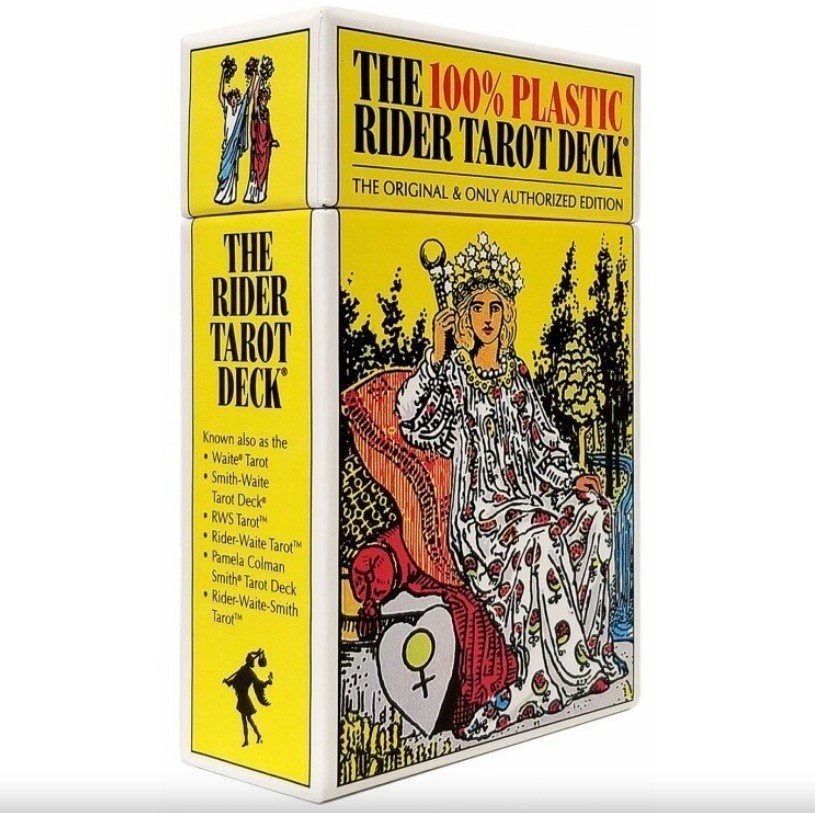 Карты Таро "Plastic Rider Waite Tarot" US Games / Колода Таро Уэйта Пластиковая (46092)