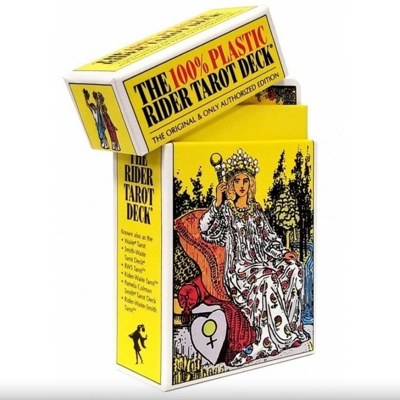 Карты Таро "Plastic Rider Waite Tarot" US Games / Колода Таро Уэйта Пластиковая (46092)
