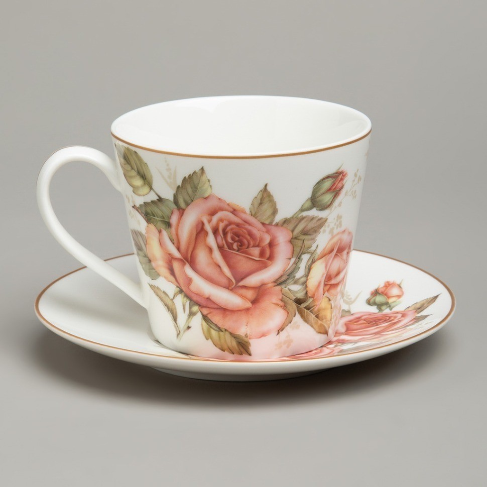 Чайная пара lefard "корейская роза" 300 мл (590-675)