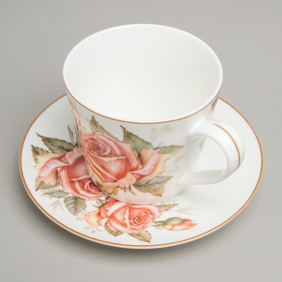 Чайная пара lefard "корейская роза" 300 мл (590-675)