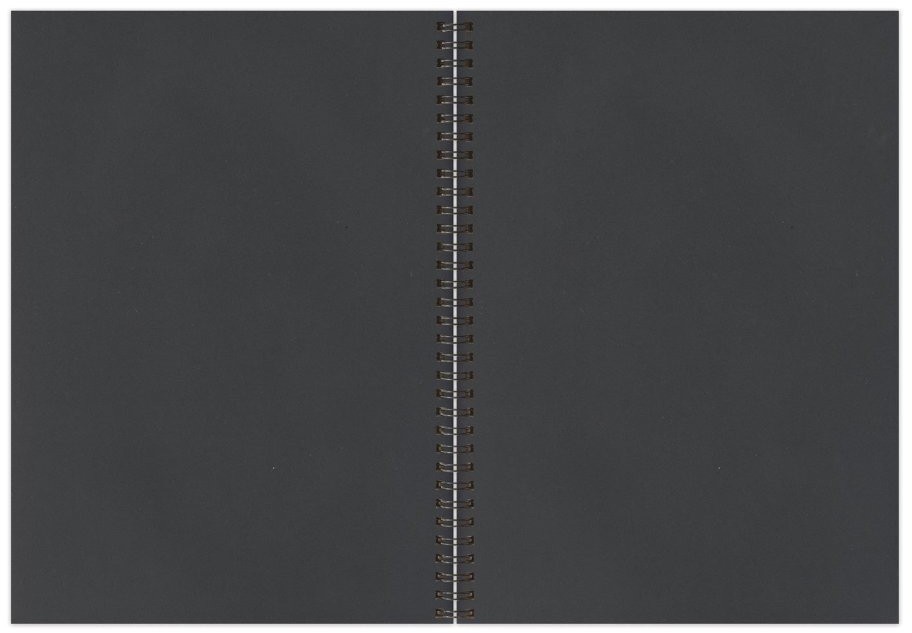 Скетчбук 148х210 мм 32 листа 120 г/м2 черная бумага 128952 (3) (69588)