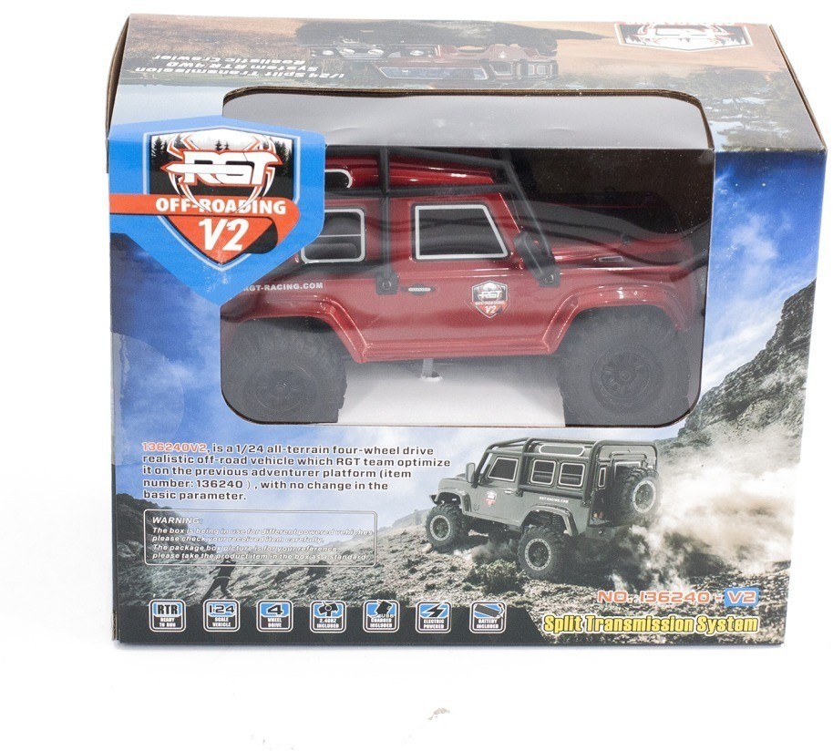 Радиоуправляемый краулер HSP RGT Hobby Mini Cruiser RC-4 4WD 1:24 (136240V2-13684-4)