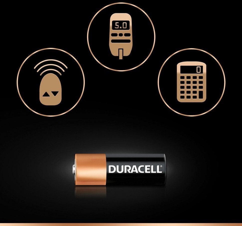 Батарейка алкалиновая Duracell Alkaline MN21, 1 шт 81488675 цена за 5 шт (76374)