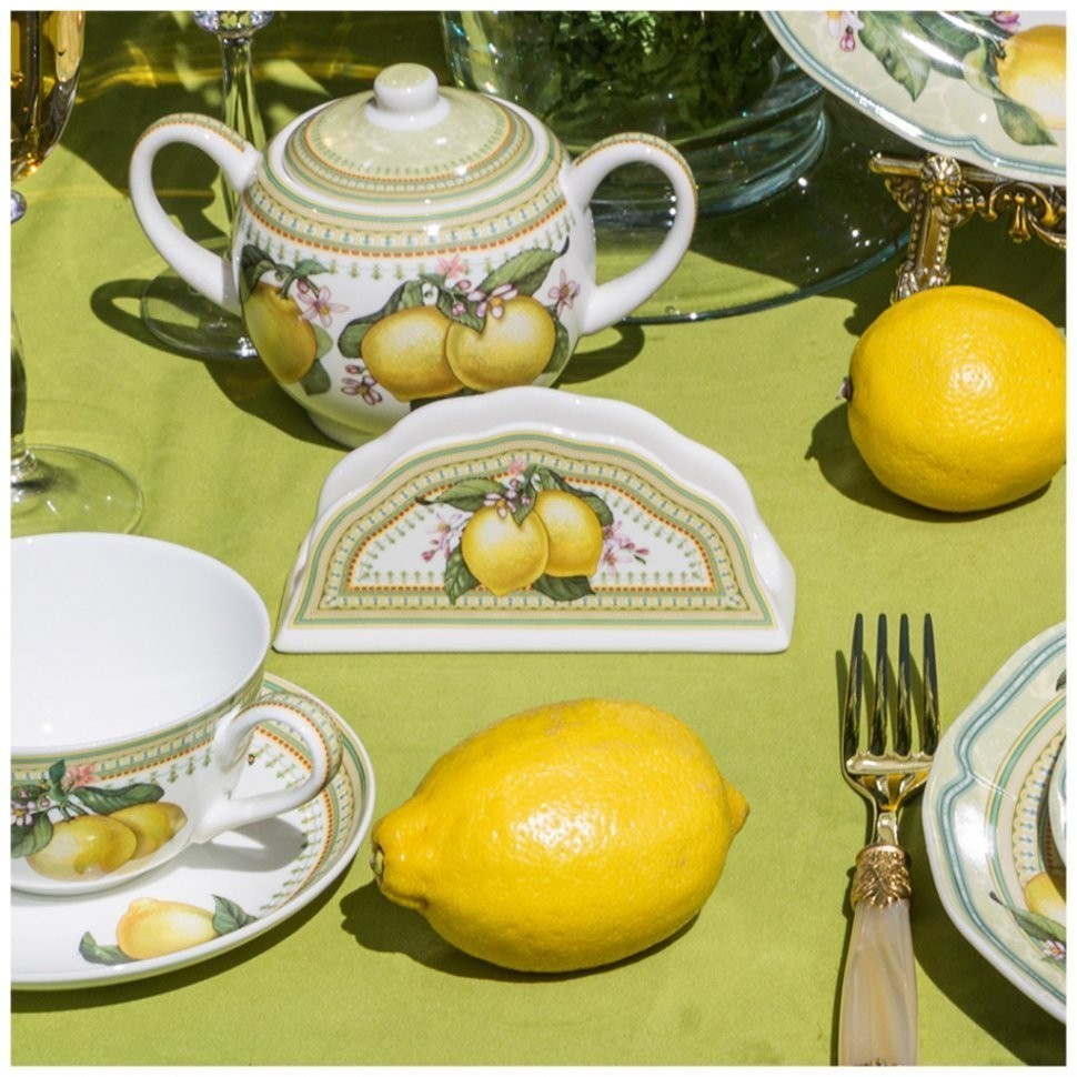 Салфетница lefard "лимоны" 14*7 см (86-2480)