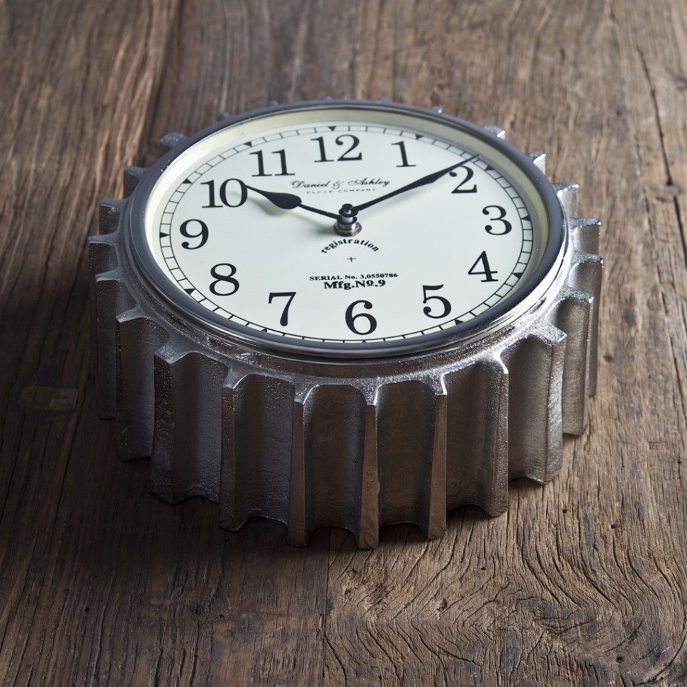 Часы 48-310-25, металл, стекло, chrom, ROOMERS FURNITURE