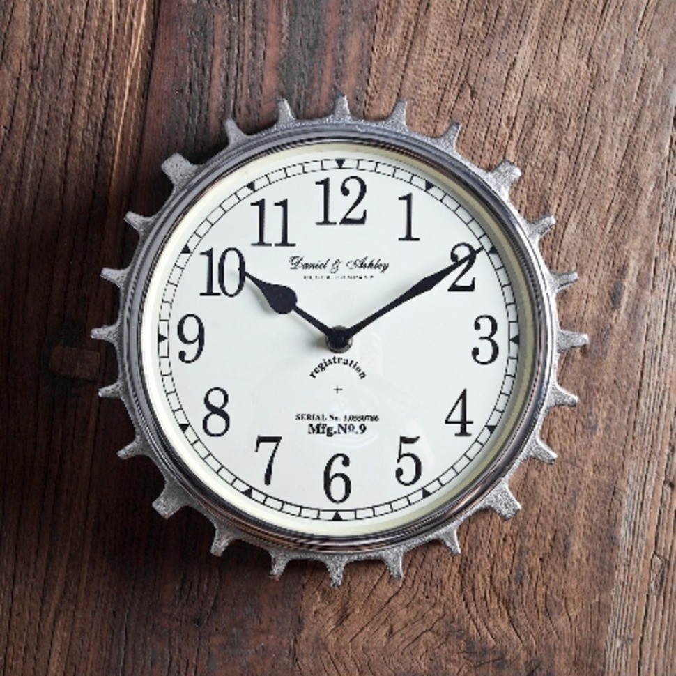 Часы 48-310-25, металл, стекло, chrom, ROOMERS FURNITURE