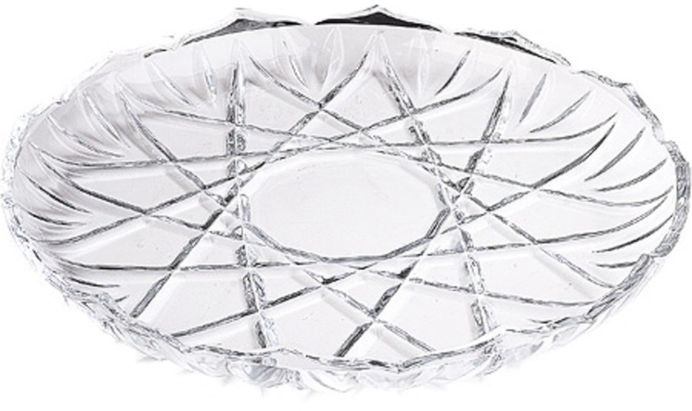 Блюдо круглое ORKIDEH 31,5 см стекло (546-1)