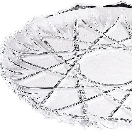 Блюдо круглое ORKIDEH 31,5 см стекло (546-1)