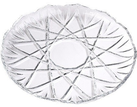 Блюдо круглое ORKIDEH 31,5 см стекло (546-1)