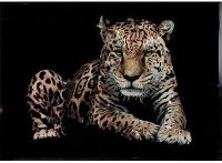 Картина Ягуар с кристаллами Swarovski (2321)