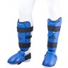 Защита голень-стопа Force Blue, к/з (805491)