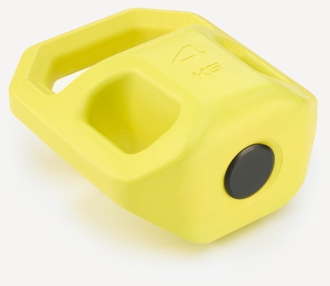 Гиря пластиковая STARFIT DB-505, 4 кг, желтый (2113751)