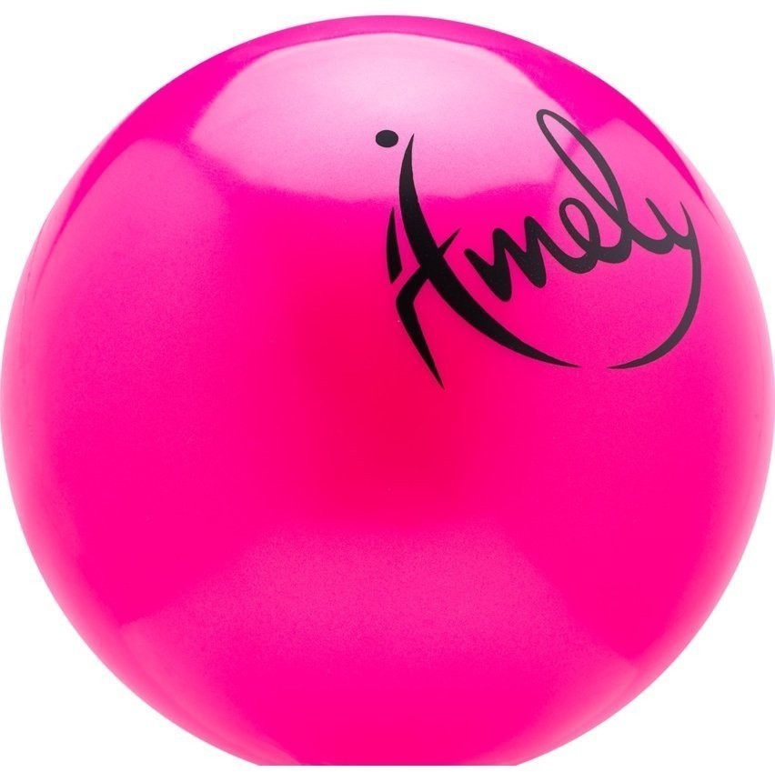 Мяч для художественной гимнастики AGB-301 19 см, розовый (1530771)