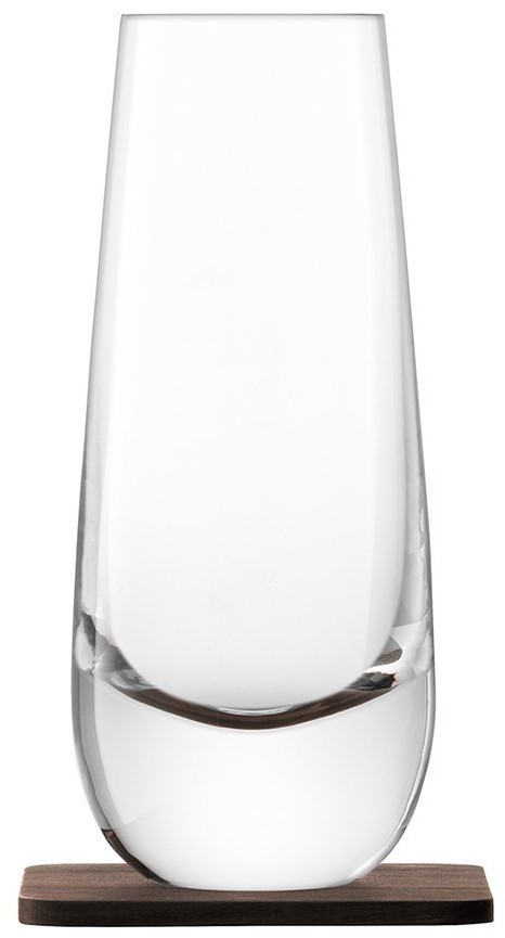 Набор бокалов на подставке из ореха whisky islay, 325 мл, 2 шт. (61322)