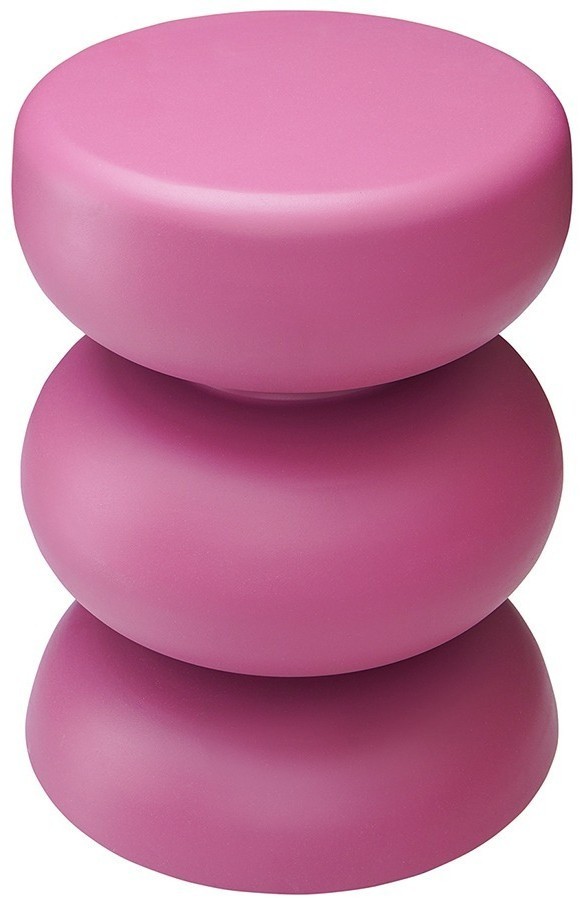 Столик приставной vivlend, D36 см, фуксия (76331)