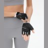 Перчатки для фитнеса STARFIT WG-202, черный/белый (2119236)