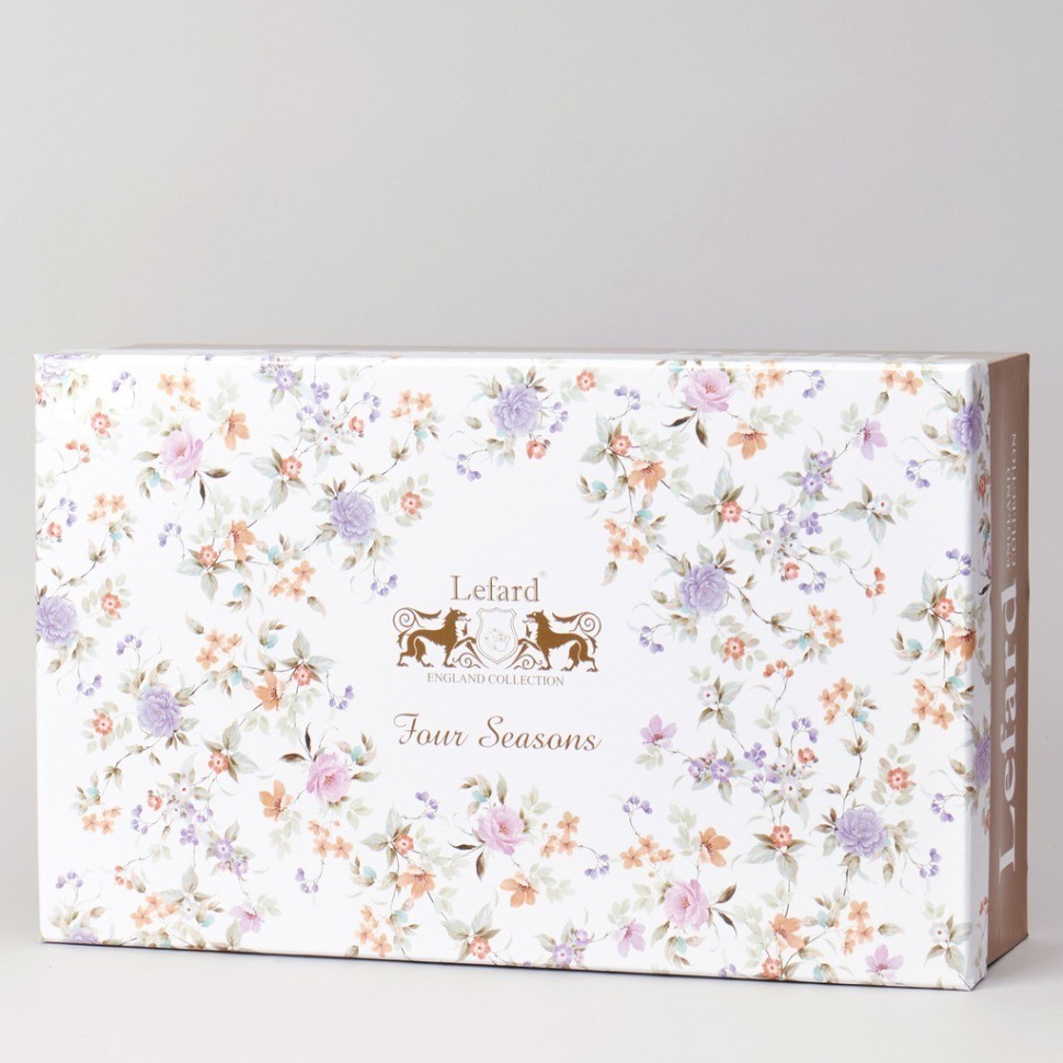 Чайный набор lefard "времена года" на 6 пер. 12 пр. 250 мл голубой (42-571)