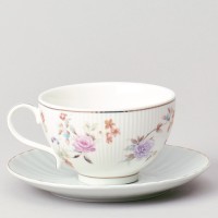 Чайный набор lefard &quot;времена года&quot; на 6 пер. 12 пр. 250 мл голубой (42-571)