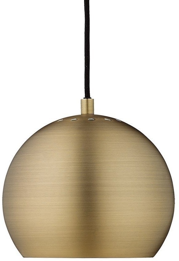 Лампа подвесная ball, 16хD18 см, матовая античная латунь (67938)