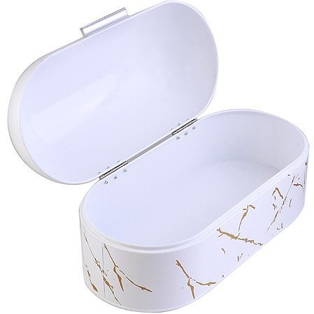 Хлебница 43,5х21х21 см белый.мраморMB (31145)