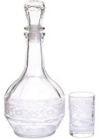 Набор 7 пр. графин + стопка &quot;Флёр&quot; 1/4 &quot; (MS1022+500/07)