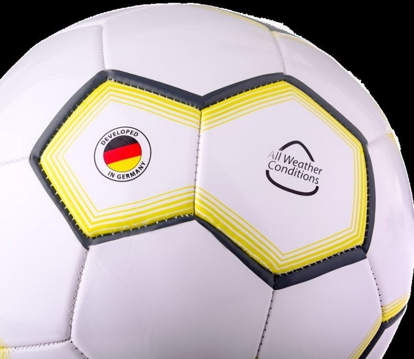 Мяч футбольный JS-100 Intro №5, белый (594530)