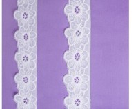 Кпб &quot;лаванда&quot; 2-х сп, сиреневый, с кружевом, под175*215-1шт, прост 250*220-1шт,нав 50*70-2шт SANTALINO (985-101)