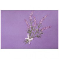 Кпб &quot;лаванда&quot; 2-х сп, сиреневый, с кружевом, под175*215-1шт, прост 250*220-1шт,нав 50*70-2шт SANTALINO (985-101)