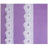 Кпб "лаванда" 2-х сп, сиреневый, с кружевом, под175*215-1шт, прост 250*220-1шт,нав 50*70-2шт SANTALINO (985-101)