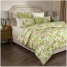 Кпб 2-х спальный "жасмин" под 175х215 -1шт., пр (цвет св.желтый) 220х250  -1шт., нав 70х70-2шт SANTALINO (984-704)