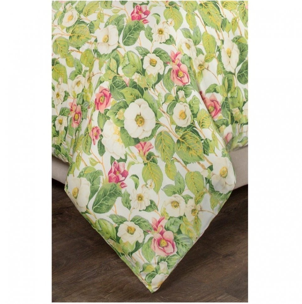 Кпб 2-х спальный "жасмин" под 175х215 -1шт., пр (цвет св.желтый) 220х250  -1шт., нав 70х70-2шт SANTALINO (984-704)