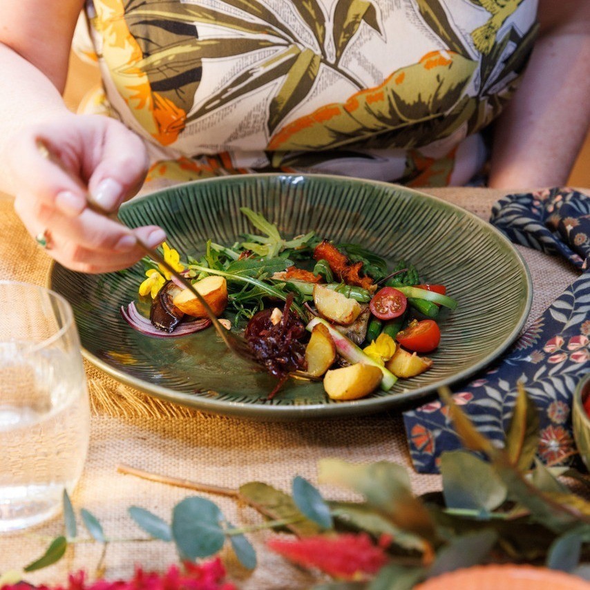 Набор из 4 обеденных тарелок Mikasa Jardin GREEN, 27 см MKJDDPLATEPK4