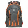 Рюкзак BRAUBERG DELTA 3 отделения серый/оранжевый SpeedWay 2 46х32х19 см 224448 (92875)