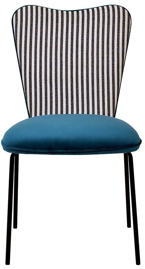 Стул pompadour, велюр, изумрудный (78063)