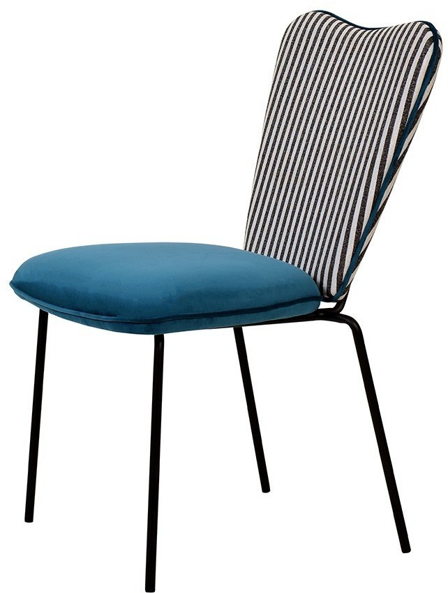 Стул pompadour, велюр, изумрудный (78063)