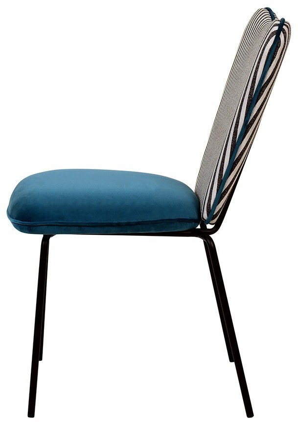 Стул pompadour, велюр, изумрудный (78063)