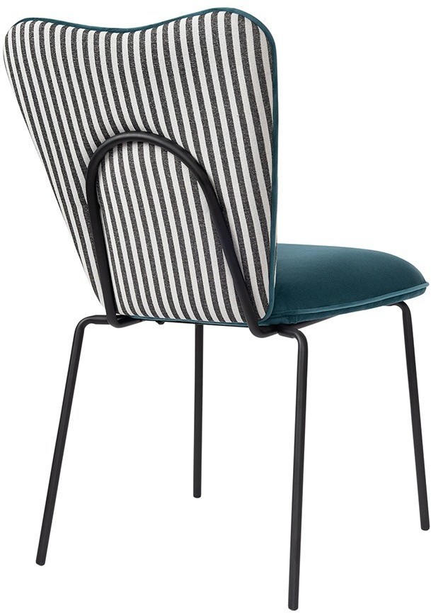 Стул pompadour, велюр, изумрудный (78063)